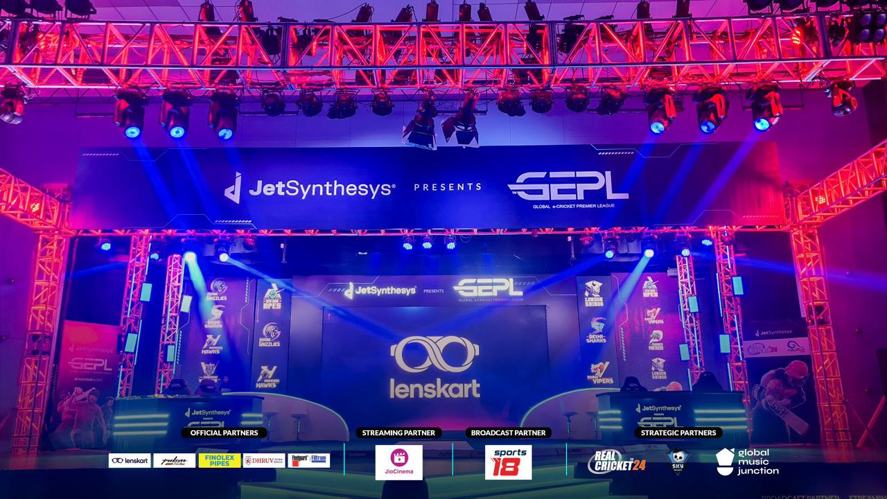 Renowned brands such as Lenskart, Flipkart, and Pulsar NS 125 have joined as official sponsors of the e-cricket league